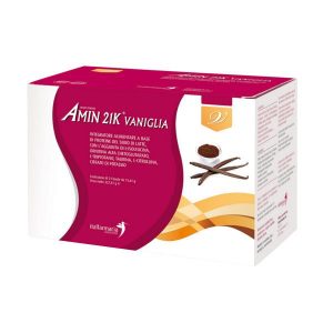 Amin 21K Vaniglia 21 Bustine - Proteine per Favorire la Massa Muscolare