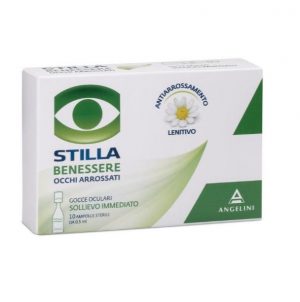 Angelini Stilla Benessere Gocce Oculari 10 Ampolle 0,5 ml