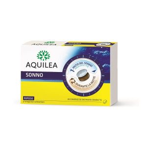 Aquilea Sonno 30 Compresse - Melatonina + Valeriana + Passiflora