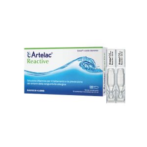 Artelac Reactive Soluzione Oftalmica 10 Flaconi Monodose 0,5 ml