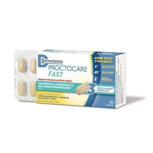 Proctocare Fast Dermovitamina 30 Compresse - Integratore di Diosmina