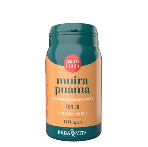 Muira Puama Erba Vita 60 Capsule - Integratore di Muira Puama