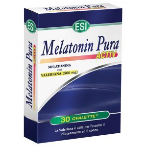 Melatonin Pura Activ ESI Melatonina e Valeriana 30 Ovalette