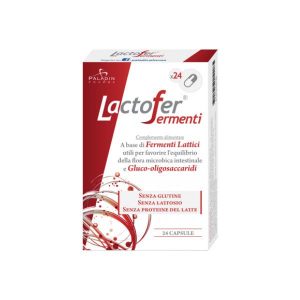 Lactofer Fermenti 24 Capsule - Integratore per Flora Intestinale