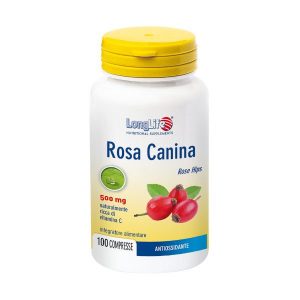 Rosa Canina Longlife 500 mg 100 Compresse - Azione Antiossidante
