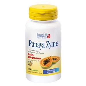 Papaya Zyme Longlife 120 Tavolette - Integratore Alimentare