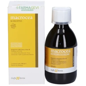 Macrocea Sciroppo 300 ml - Multivitaminico per il Sistema Immunitario