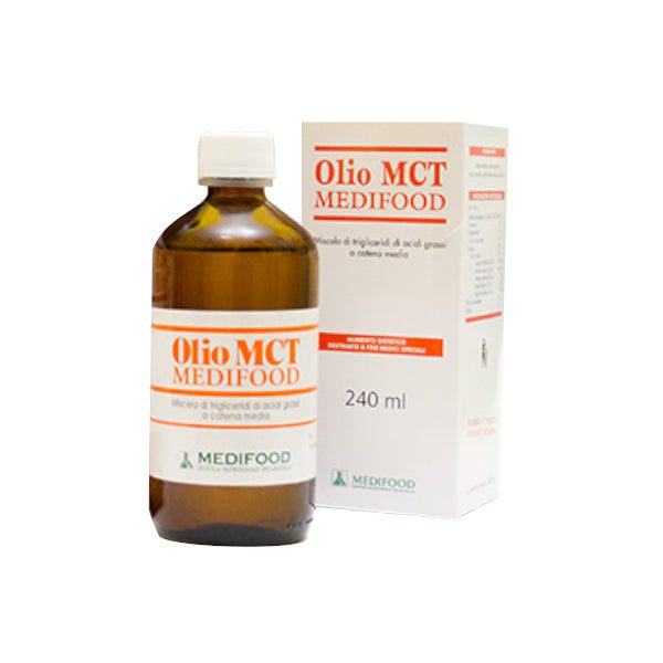 Olio MCT Medifood 240 ml - Integratore per Assorbimento dei Grassi
