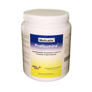 Melcalin Pralbumina Vaniglia 532 Grammi - Integratore di Proteine e Sali minerali