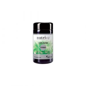 Nutriva Isoflavoni Donna 50 Compresse - Integratore per la Menopausa