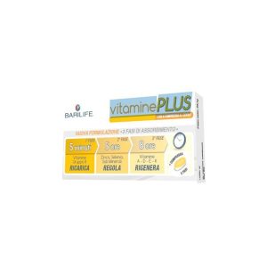 Barilife Vitamine Plus 30 Compresse Trifase - Multivitaminico e Multiminerale