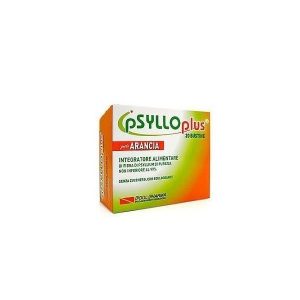 Psyllo Plus Arancia 20/40 Bustine - Integratore di Fibra di Psyllium