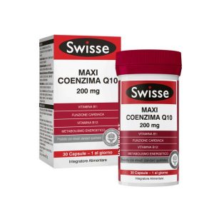 Maxi Coenzima Q10 Swisse 30 Capsule - Integratore per Funzione Cardiaca