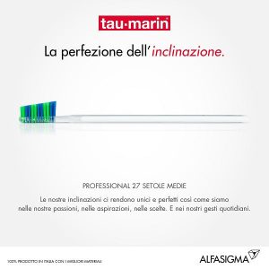 Taumarin Spazzolino Professional 27 Medio Con Antibatterico 1 Pezzo