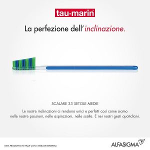 Taumarin Spazzolino Scalare 33 Medio Con Antibatterico 1 Pezzo