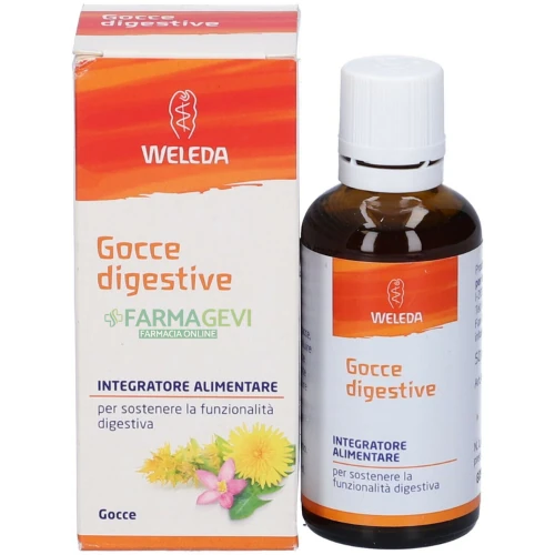 Weleda Gocce Digestive per Eliminare Gas Intestinali 50 ml