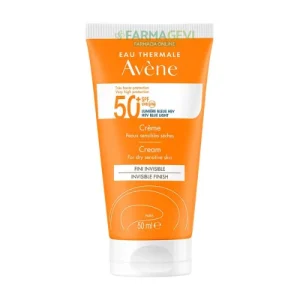 Avene Sol Crema Viso Profumata SPF 50+ Tubo Con Erogatore 50 ml