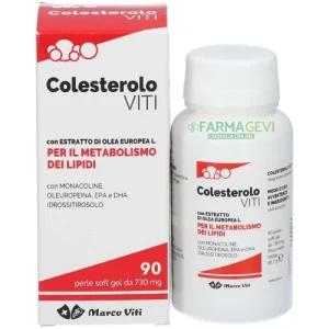 Colesterolo Viti 90 Perle per il Metabolismo dei Lipidi