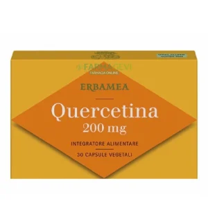 Erbamea Quercetina 200mg 30 Capsule – Integratore Alimentare