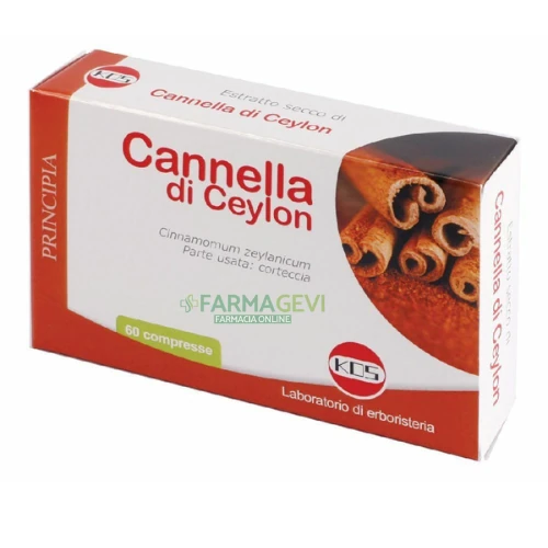 Estratto Secco di Cannella di Ceylon KOS 60 Compresse