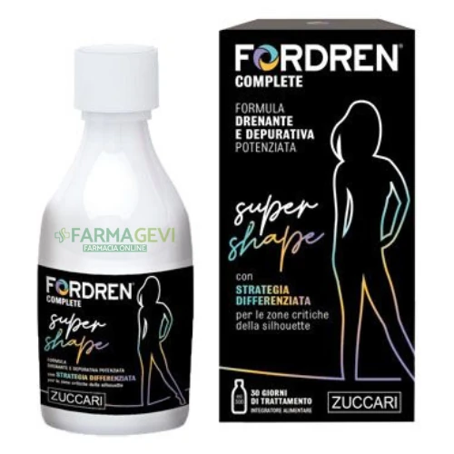 Fordren Complete Supershape Sciroppo da 300ml – Drenaggio dei Liquidi Corporei