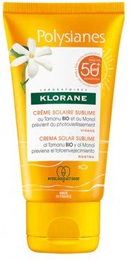 Polysianes Klorane Crema solare SPF 50+ per Viso e Corpo