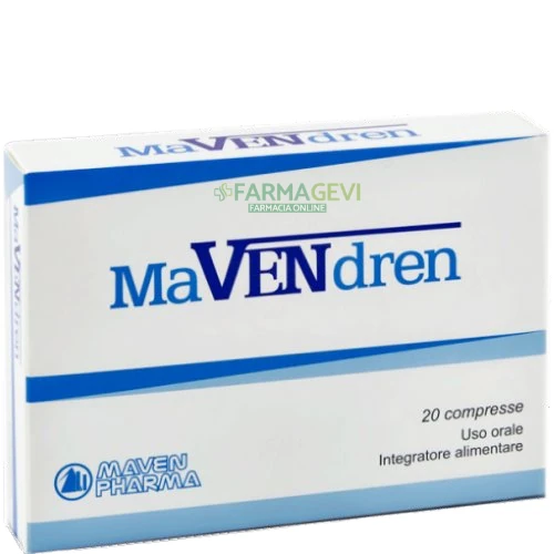 Mavendren 20 Compresse – Integratore Drenante Naturale