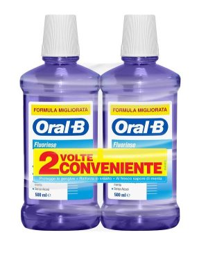 Oralb collutorio fluorinse 2x500ml