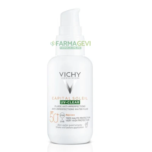 Vichy Capital Soleil UV Clear SPF 50 per Imperfezioni della Pelle 40 ml