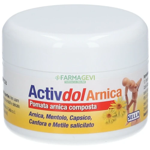 Activdol Arnica – Pomata Composta per Affaticamento Muscolare 80 ml