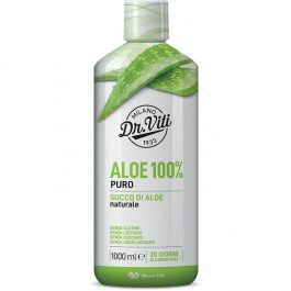 Aloe 100% Puro Dr. Viti - Succo Naturale di Aloe Vera 1000 ml