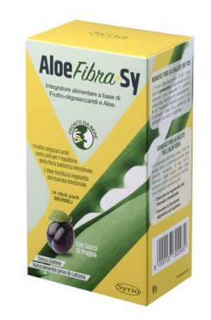Aloe Fibra Sy 14 Stick per Flora Batterica Intestinale