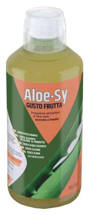 Aloe-Sy Gusto Frutta 1000 ml - Aloe Vera per Transito Intestinale