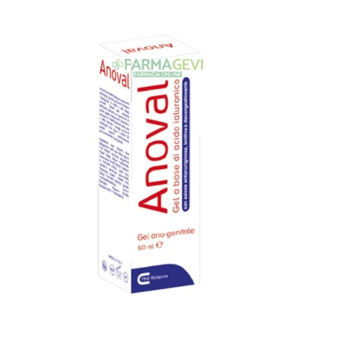 Anoval Gel Anogenitale Idratante e Cicatrizzante 50 ml