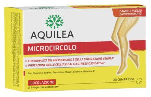 Aquilea Microcircolo - 30 Compresse per Circolazione Venosa