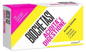 Biochetasi Acidità e Digestione 20 Compresse per Eliminazione Gas