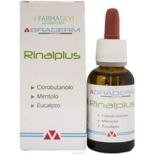 Braderm Rinalplus – Gocce Nasali Decongestionanti 30 ml