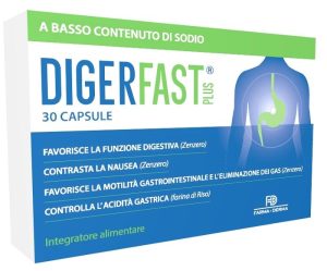Digerfast Plus 30 Capsule Antinausea e Digestive