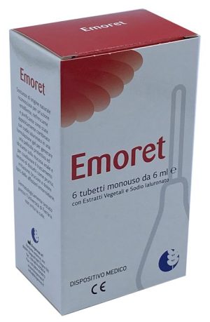 Emoret 6 Tubetti per Affezioni Emorroidarie e Irritazione