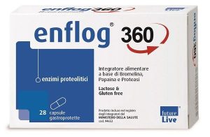 Enflog 360 28 Capsule - Antinfiammatorio per Disturbi Intestinali