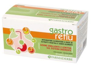 Gastro Reflù Farmaderbe 20 Stick per Sollievo allo Stomaco