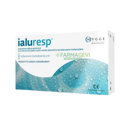 Ialuresp – 15 Flaconcini per Pulizia delle Cavità Nasali