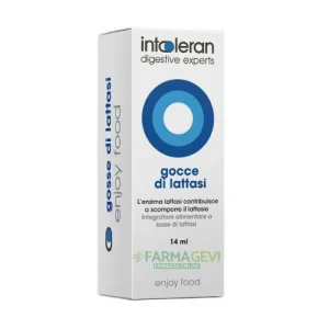 Intoleran Gocce di Lattasi 14ml – Integratore Intolleranza al Lattosio