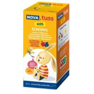 Nova Tuss Kids 125 ml - Sciroppo per Bambini per Tosse Secca e Grassa