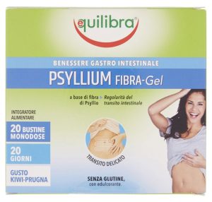 Psyllium Fibra Gel Equilibra Gusto Kiwi Prugna 20 Bustine Monodose