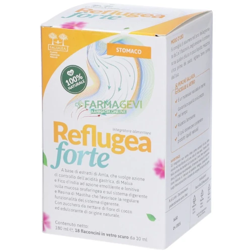 Reflugea Forte Salugea 18 Flaconcini per Stomaco ed Esofago