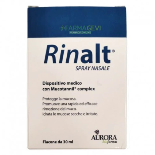 Rinalt – Spray Nasale Decongestionante per Raffreddore 30ml