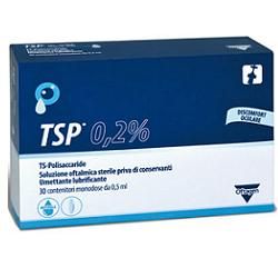 TSP 0,2% Soluzione Oftalmica Umettante Lubrificante - 30 Flaconcini Monodose 0,5 ml