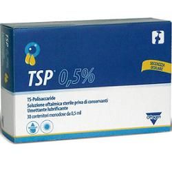 TSP 0,5% Soluzione Oftalmica Umettante Lubrificante - 30 Flaconcini Monodose 0,5 ml