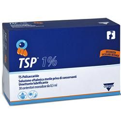 TSP 1% Soluzione Oftalmica Umettante Lubrificante - 30 Flaconcini Monodose 0,5 ml